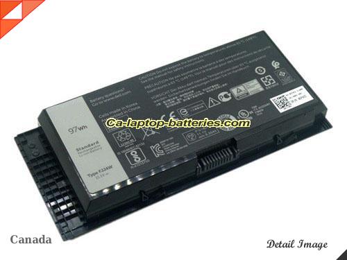  image 5 of 3DJH7 Battery, Canada Li-ion Rechargeable 8700mAh, 97Wh  DELL 3DJH7 Batteries