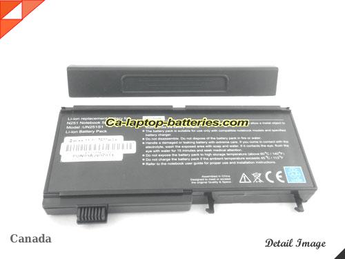  image 5 of UN251S1(C1)-E1 Battery, Canada Li-ion Rechargeable 6600mAh UNIWILL UN251S1(C1)-E1 Batteries