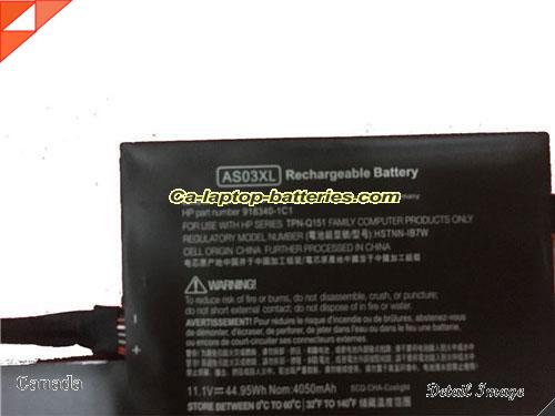  image 2 of 918340-1C1 Battery, Canada Li-ion Rechargeable 4050mAh, 45Wh  HP 918340-1C1 Batteries