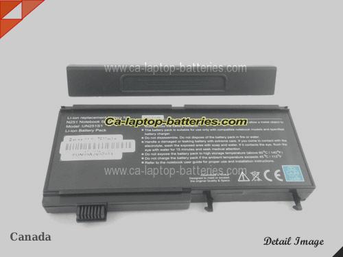  image 5 of VEGA VegaPlus N251S8 Replacement Battery 6600mAh 11.1V Black Li-ion