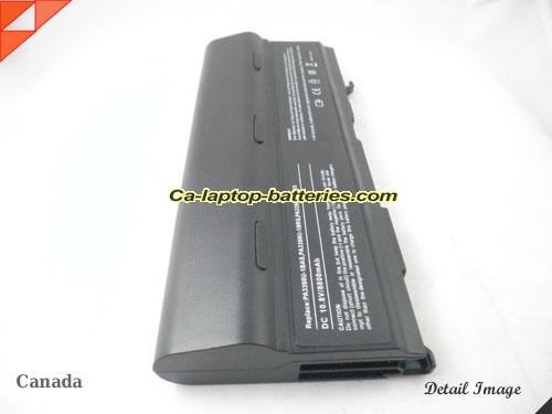  image 4 of PABAS076 Battery, Canada Li-ion Rechargeable 8800mAh TOSHIBA PABAS076 Batteries