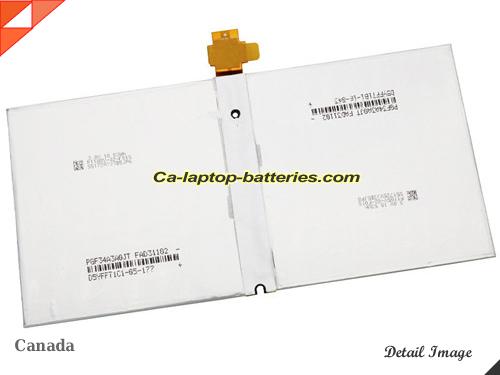  image 1 of G3HTA027H Battery, Canada Li-ion Rechargeable 5087mAh, 38.2Wh  MICROSOFT G3HTA027H Batteries