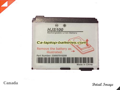  image 2 of HJS100 Battery, Canada Li-ion Rechargeable 1000mAh BECKER HJS100 Batteries