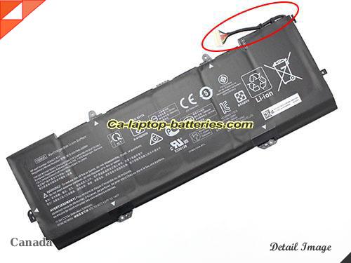  image 1 of Genuine HP Spectre x360 15t-bl100 Battery For laptop 7280mAh, 84.04Wh , 11.55V, Black , Li-Polymer