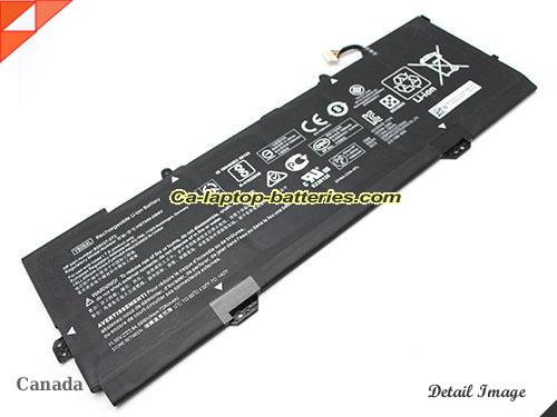  image 2 of Genuine HP Spectre x360 15t-bl100 Battery For laptop 7280mAh, 84.08Wh , 11.55V, Black , Li-Polymer