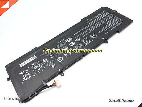  image 4 of Genuine HP Spectre x360 15t-bl100 Battery For laptop 7280mAh, 84.04Wh , 11.55V, Black , Li-Polymer