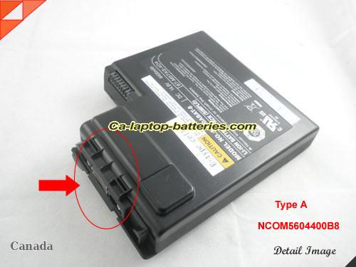  image 5 of M560 Battery, Canada Li-ion Rechargeable 4400mAh CLEVO M560 Batteries