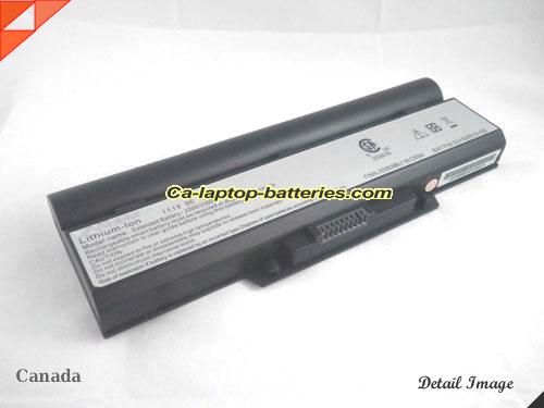  image 1 of Genuine TWINHEAD H12V Battery For laptop 7200mAh, 7.2Ah, 11.1V, Black , Li-ion