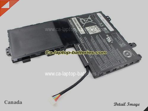  image 4 of Genuine TOSHIBA SATELLITE E55t Ast2n01 Battery For laptop 4160mAh, 50Wh , 11.4V, Black , Li-ion