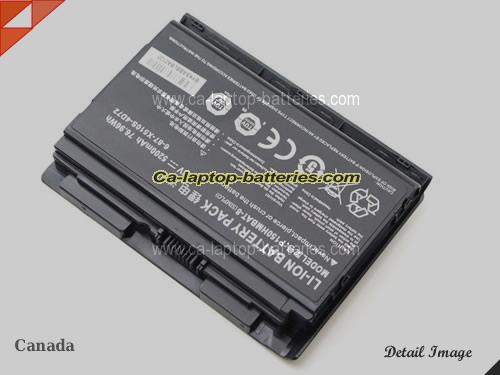  image 2 of Genuine METABOX Pro P170SM-A Battery For laptop 5200mAh, 76.96Wh , 14.8V, Black , Li-ion