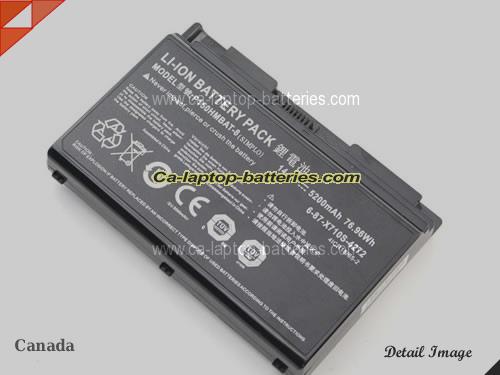  image 4 of Genuine METABOX Pro P170SM-A Battery For laptop 5200mAh, 76.96Wh , 14.8V, Black , Li-ion