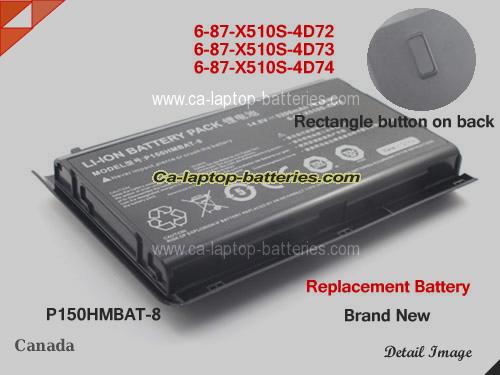  image 1 of KUNSHAN P150E Replacement Battery 5200mAh 14.8V Black Li-ion