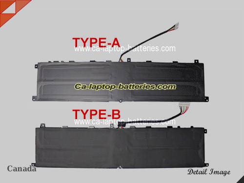  image 2 of Genuine MSI GS73VR Battery For laptop 5380mAh, 80.25Wh , 15.2V, Black , Li-Polymer