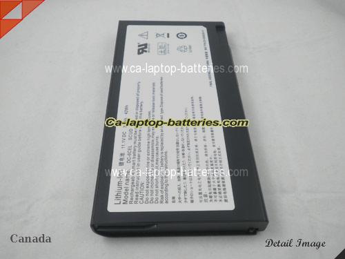  image 4 of SAHARA SLATE SG22 I400 Series Replacement Battery 3800mAh 11.1V Black Li-ion