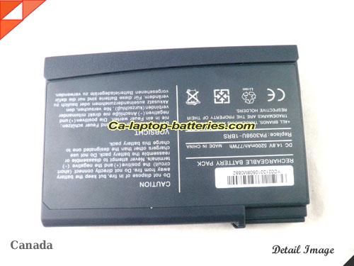  image 5 of PA3098U-1BRS Battery, CAD$76.37 Canada Li-ion Rechargeable 4400mAh TOSHIBA PA3098U-1BRS Batteries