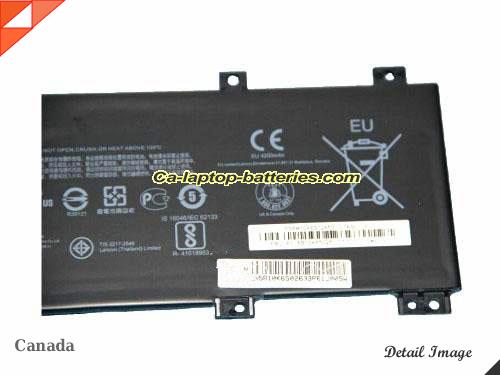  image 5 of Genuine LENOVO IdeaPad 100S-14IBR80R9005MPB Battery For laptop 4200mAh, 31.92Wh , 7.6V, Black , Li-Polymer