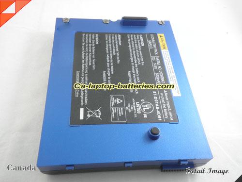  image 4 of Genuine CLEVO PortaNote D900K Battery For laptop 6600mAh, 14.8V, Blue , Li-ion