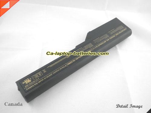  image 2 of Genuine CLEVO MobiNote M72R Battery For laptop 2400mAh, 14.8V, Black , Li-ion