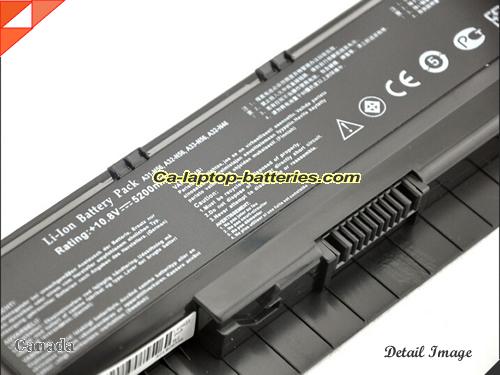  image 2 of ASUS N46EI361VMSL Replacement Battery 5200mAh 10.8V Black Li-ion