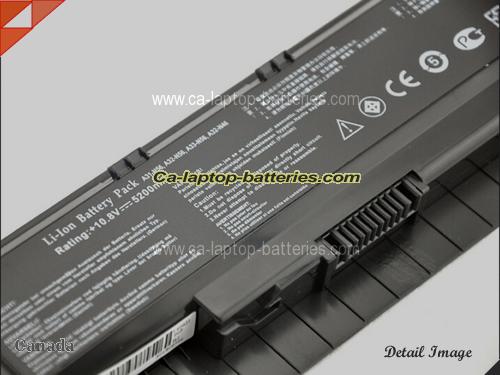  image 2 of ASUS N56VM84034V Replacement Battery 5200mAh 10.8V Black Li-ion