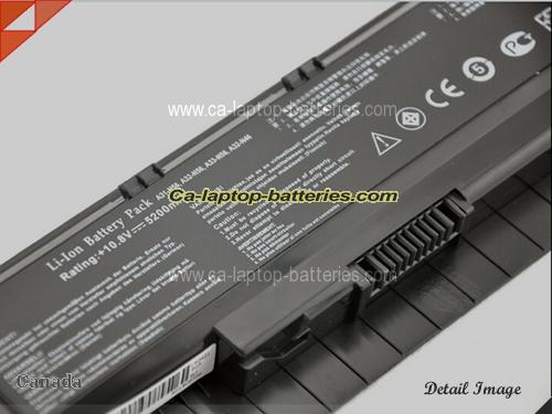  image 5 of ASUS N56VM84034V Replacement Battery 5200mAh 10.8V Black Li-ion