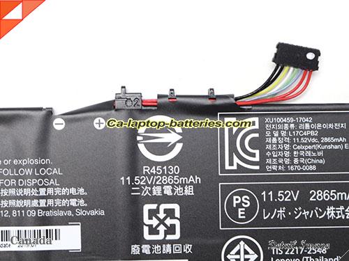  image 5 of 921300170 Battery, CAD$Coming soon! Canada Li-ion Rechargeable 2964mAh, 34Wh  LENOVO 921300170 Batteries