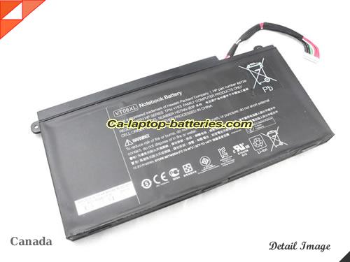  image 1 of 657240-271 Battery, Canada Li-ion Rechargeable 8200mAh, 86Wh  HP 657240-271 Batteries