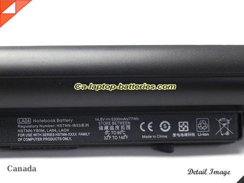  image 5 of HP Pavilion 14-n220SX Replacement Battery 5200mAh, 77Wh  14.8V Black Li-ion