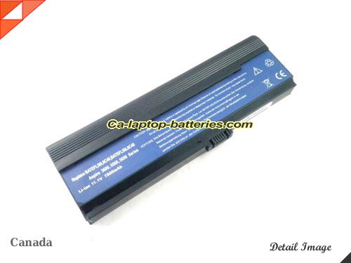 image 1 of BT.00603.006 Battery, Canada Li-ion Rechargeable 6600mAh ACER BT.00603.006 Batteries