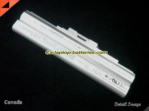  image 2 of Genuine SONY VPCS135FHP Battery For laptop 4400mAh, 11.1V, Silver , Li-ion