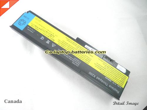  image 2 of LENOVO ThinkPad X200s 7465 Replacement Battery 5200mAh 10.8V Black Li-ion