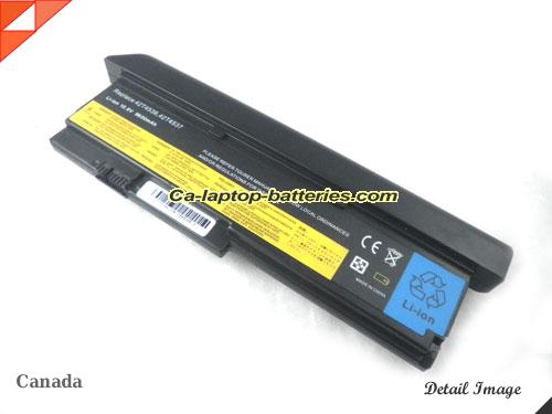  image 2 of LENOVO ThinkPad X200s 7465 Replacement Battery 7800mAh 10.8V Black Li-ion