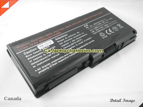  image 1 of PA3729U-1BAS Battery, CAD$89.16 Canada Li-ion Rechargeable 8800mAh TOSHIBA PA3729U-1BAS Batteries