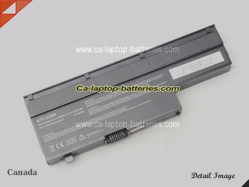  image 4 of Genuine MSI MD 97460 Battery For laptop 4300mAh, 14.4V, Black , Li-ion