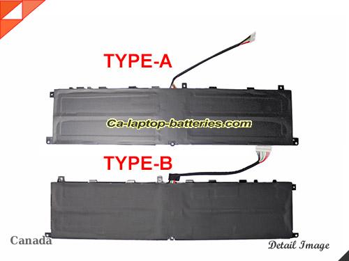  image 2 of Genuine MSI GS65 8RE-014CN Battery For laptop 5380mAh, 80.25Wh , 15.2V, Black , Li-Polymer