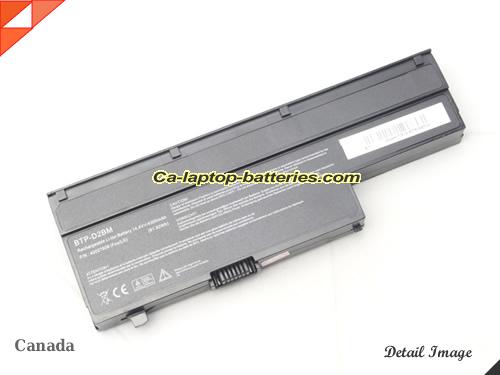  image 4 of Genuine MSI E6213 Battery For laptop 4300mAh, 14.4V, Black , Li-ion