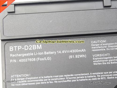  image 5 of Genuine MSI E6213 Battery For laptop 4300mAh, 14.4V, Black , Li-ion