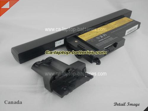  image 2 of IBM ThinkPad X60s 2533 Replacement Battery 5200mAh 14.8V Black Li-ion