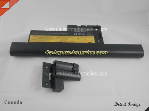  image 5 of IBM ThinkPad X60s 2533 Replacement Battery 5200mAh 14.8V Black Li-ion