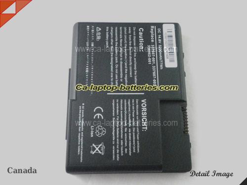  image 3 of COMPAQ X1002US-DM771A Replacement Battery 4800mAh 14.8V Black Li-ion