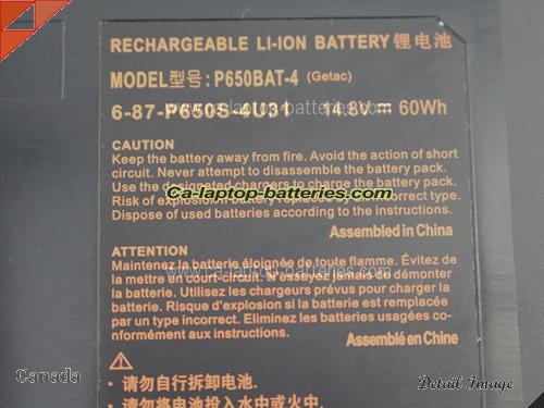  image 2 of Genuine THUNDEROBOT ST-R3 Battery For laptop 60Wh, 14.8V, Black , Li-ion