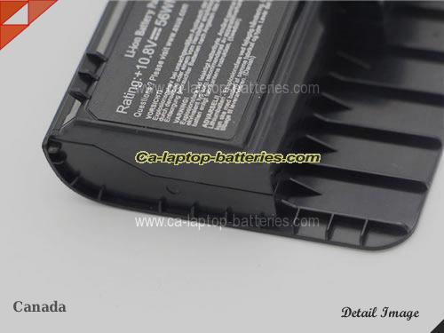  image 2 of Genuine ASUS ROG GL771JW-T7080H Battery For laptop 5200mAh, 56Wh , 10.8V, Black , Li-ion