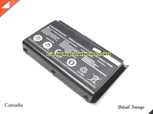  image 4 of 6-87-W37ES-427 Battery, Canada Li-ion Rechargeable 5200mAh, 76.96Wh  CLEVO 6-87-W37ES-427 Batteries