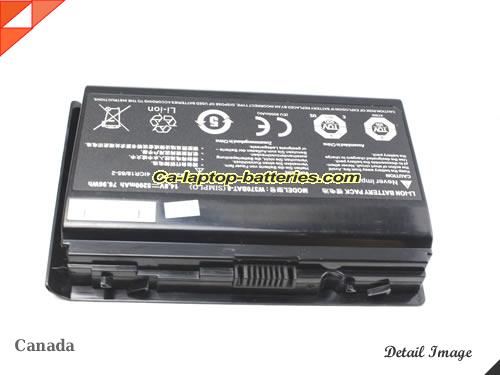  image 5 of 6-87-W37ES-427 Battery, Canada Li-ion Rechargeable 5200mAh, 76.96Wh  CLEVO 6-87-W37ES-427 Batteries