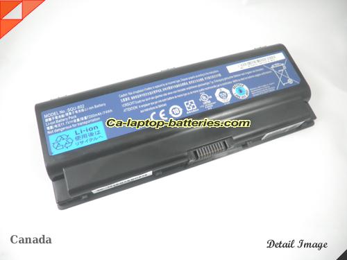  image 3 of 3UR18650-2-T0124 Battery, Canada Li-ion Rechargeable 7200mAh PACKARD BELL 3UR18650-2-T0124 Batteries