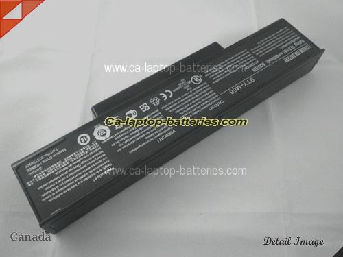  image 2 of MSI SQU-511 Replacement Battery 4400mAh 11.1V Black Li-ion