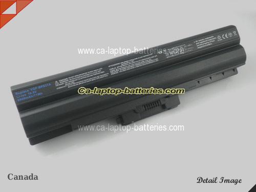  image 2 of SONY VAIO VGN-CS11S/T Replacement Battery 6600mAh 10.8V Black Li-ion