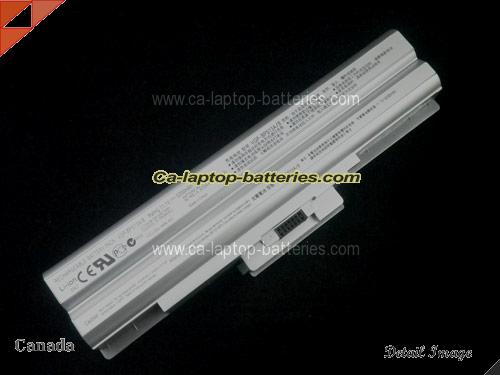  image 5 of Genuine SONY VAIO VGN-CS11S/T Battery For laptop 4400mAh, 11.1V, Silver , Li-ion