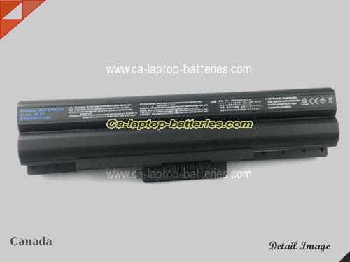  image 5 of SONY VAIO VGN-CS11S/T Replacement Battery 6600mAh 10.8V Black Li-ion