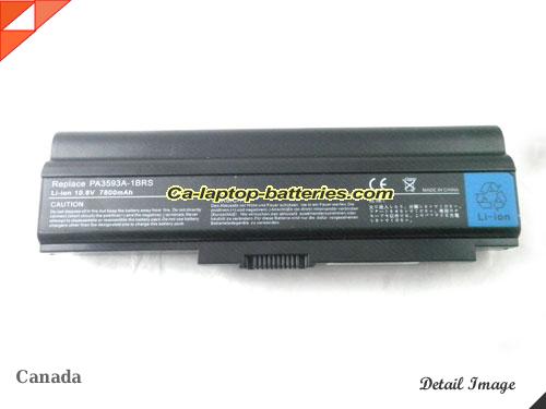  image 5 of PABAS111 Battery, CAD$Coming soon! Canada Li-ion Rechargeable 7800mAh TOSHIBA PABAS111 Batteries